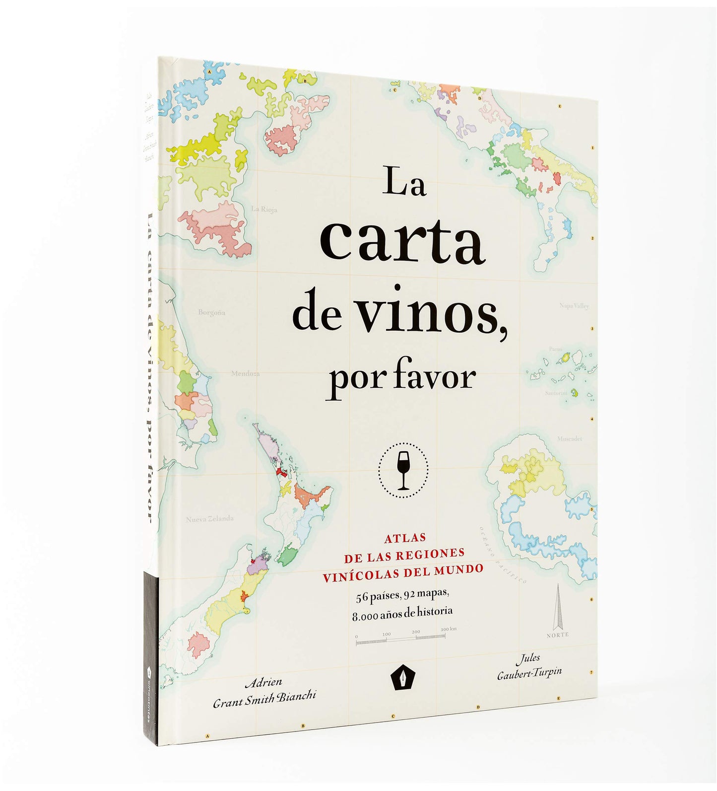 la carta de vinos, por favor: atlas de las regiones vinícolas del mundo