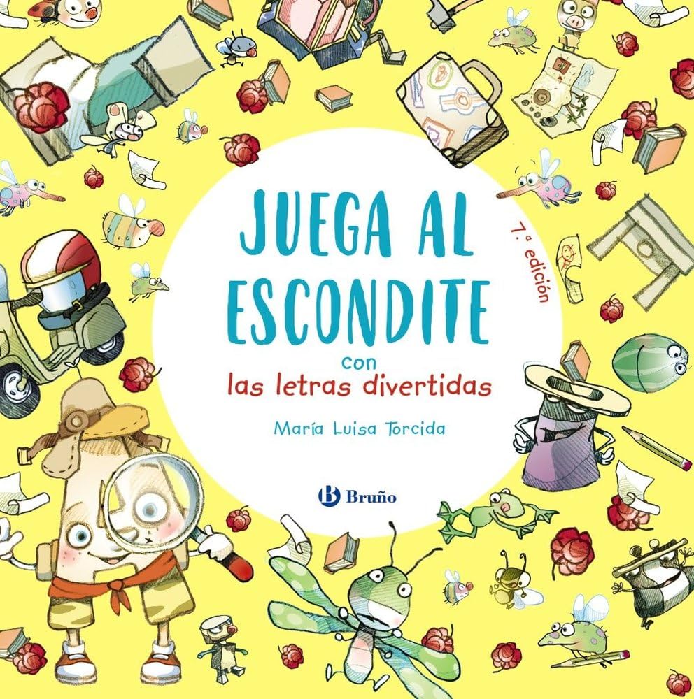 juega al escondite con las letras divertidas (castellano - a partir de 3 años - libros didácticos - las divertidas aventuras de las letras y los números)