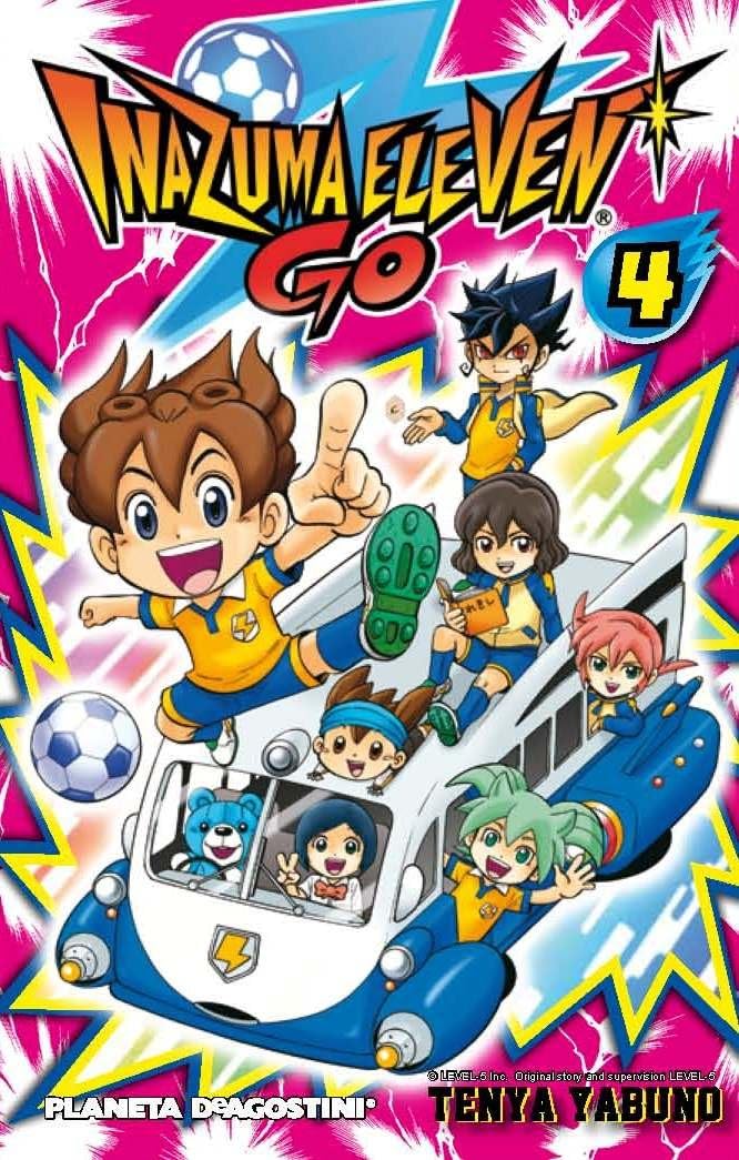 inazuma eleven go nº 04/07: 4 (manga kodomo)