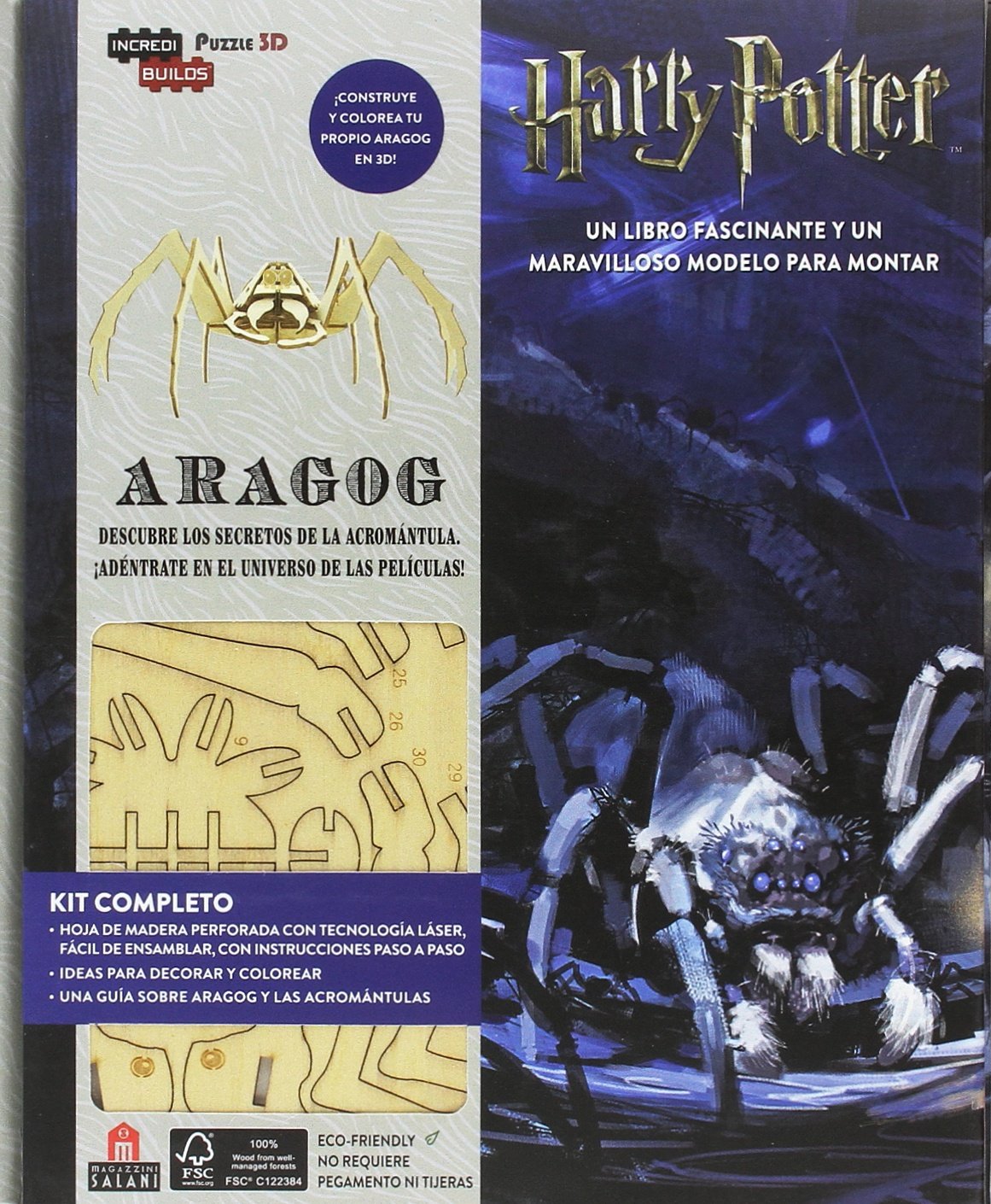 incredibuilds. harry potter. aragog