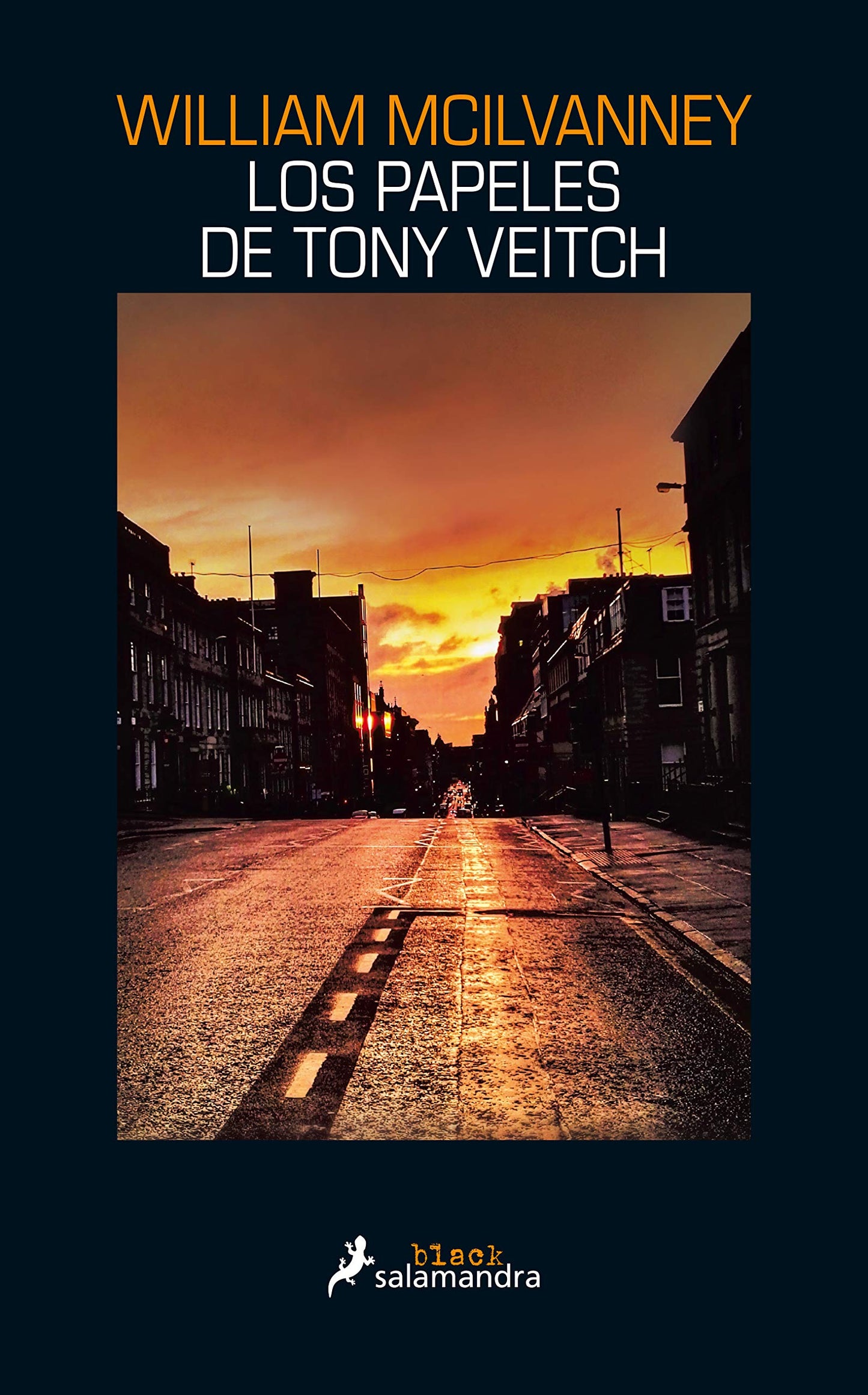 los papeles de tony veitch (salamandra black)