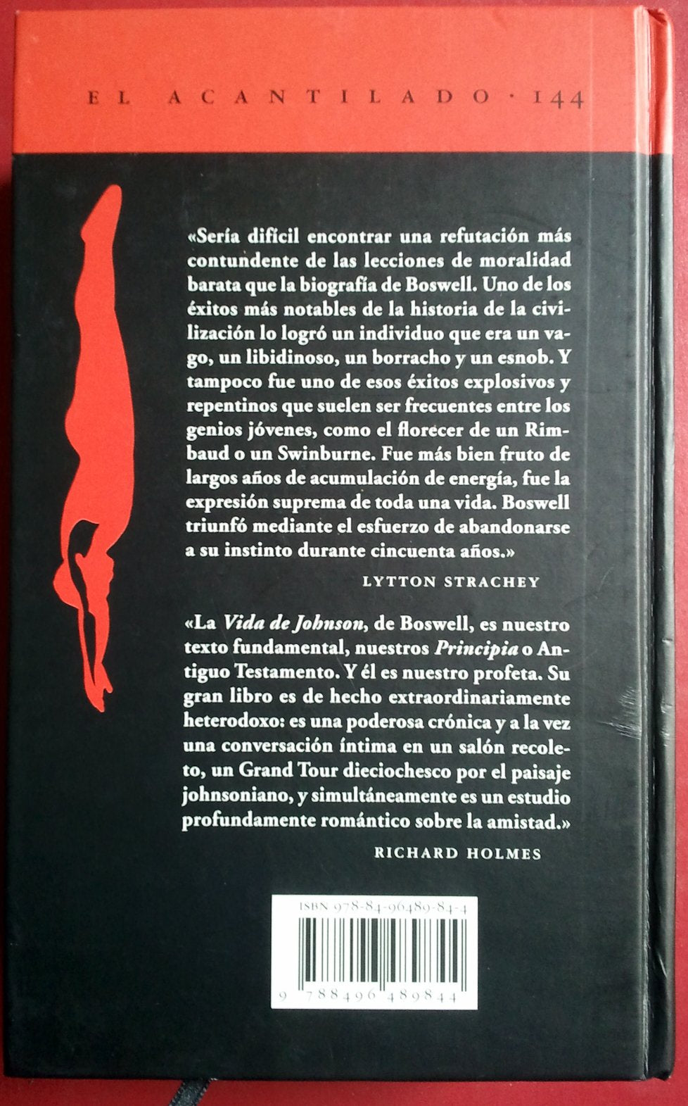 vida de samuel johnson: 144 (el acantilado)
