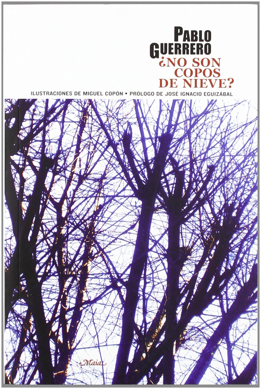 ¿no son copos de nieve?