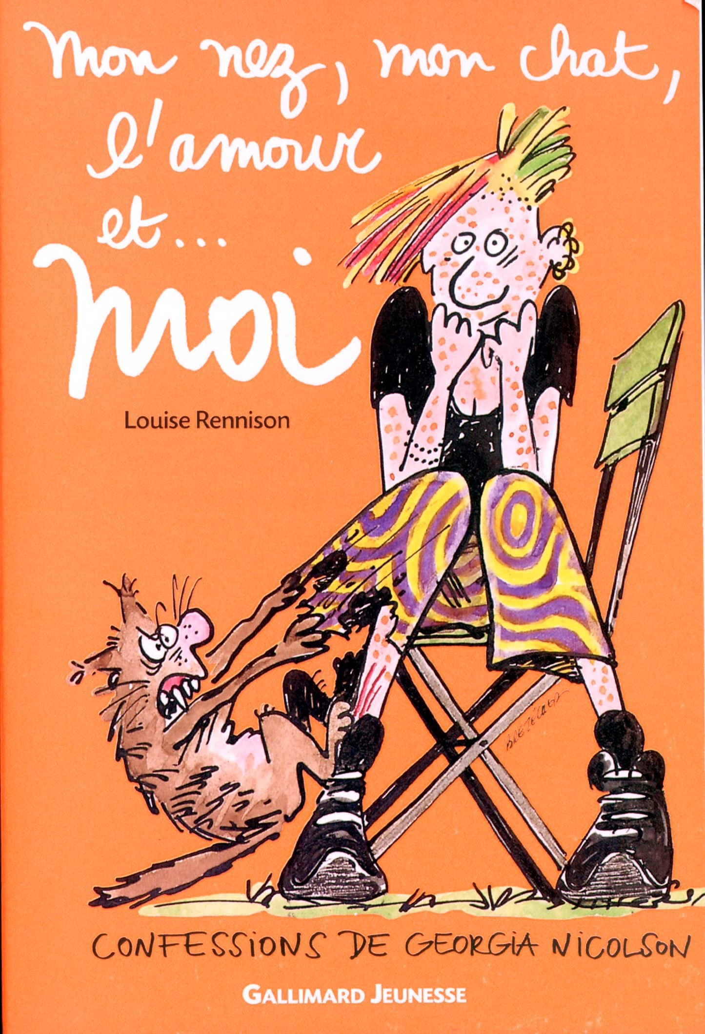 mon nez, mon chat, l'amour et... moi: confessions de georgia nicolson