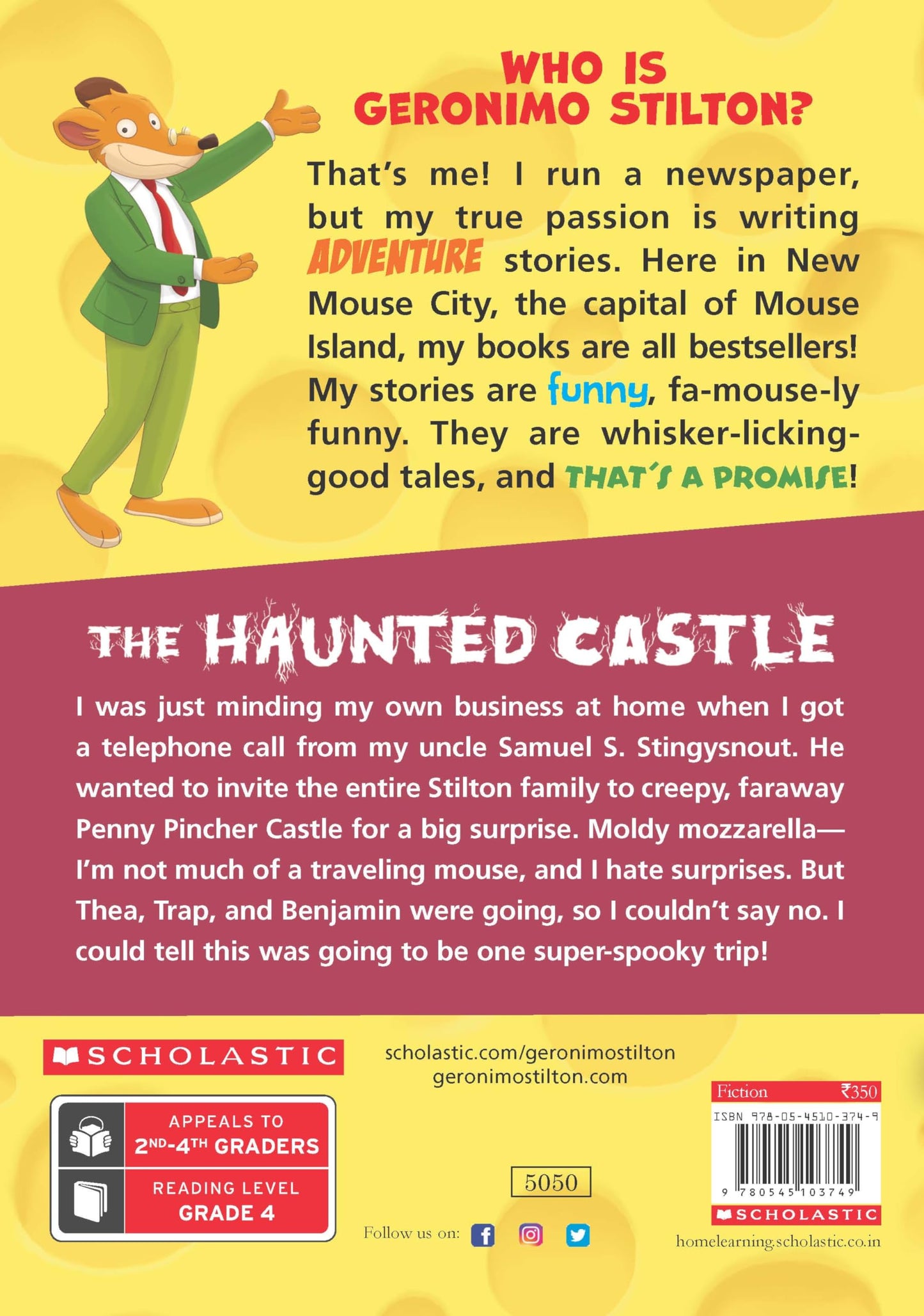 the hunted castle (geronimo stilton #46)