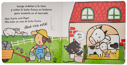 Pepe y Mila pasan el día en la granja