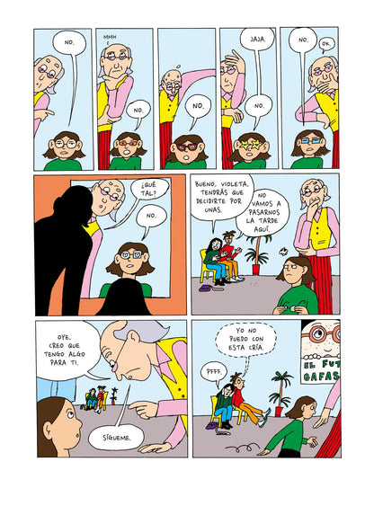 Violeta y las gafas mágicas (Txikiberri)