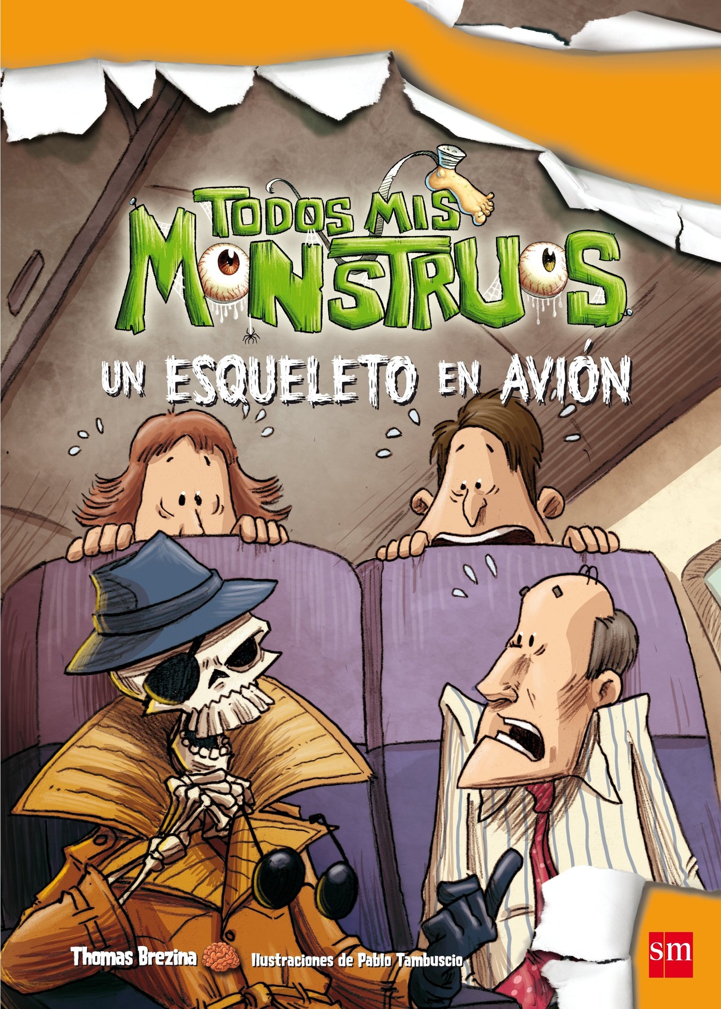 un esqueleto en avión: 5 (todos mis monstruos)