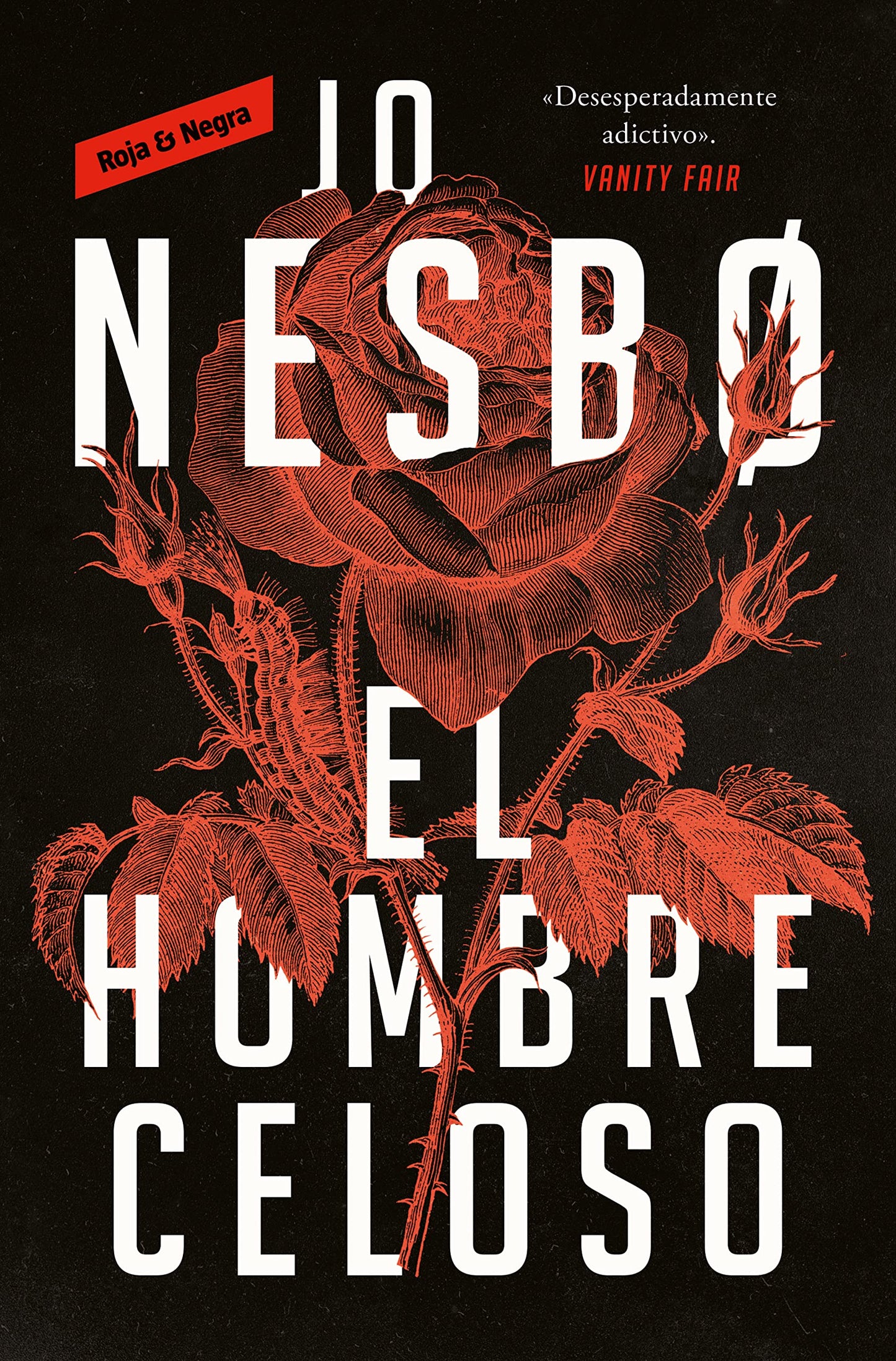 el hombre celoso (roja y negra)