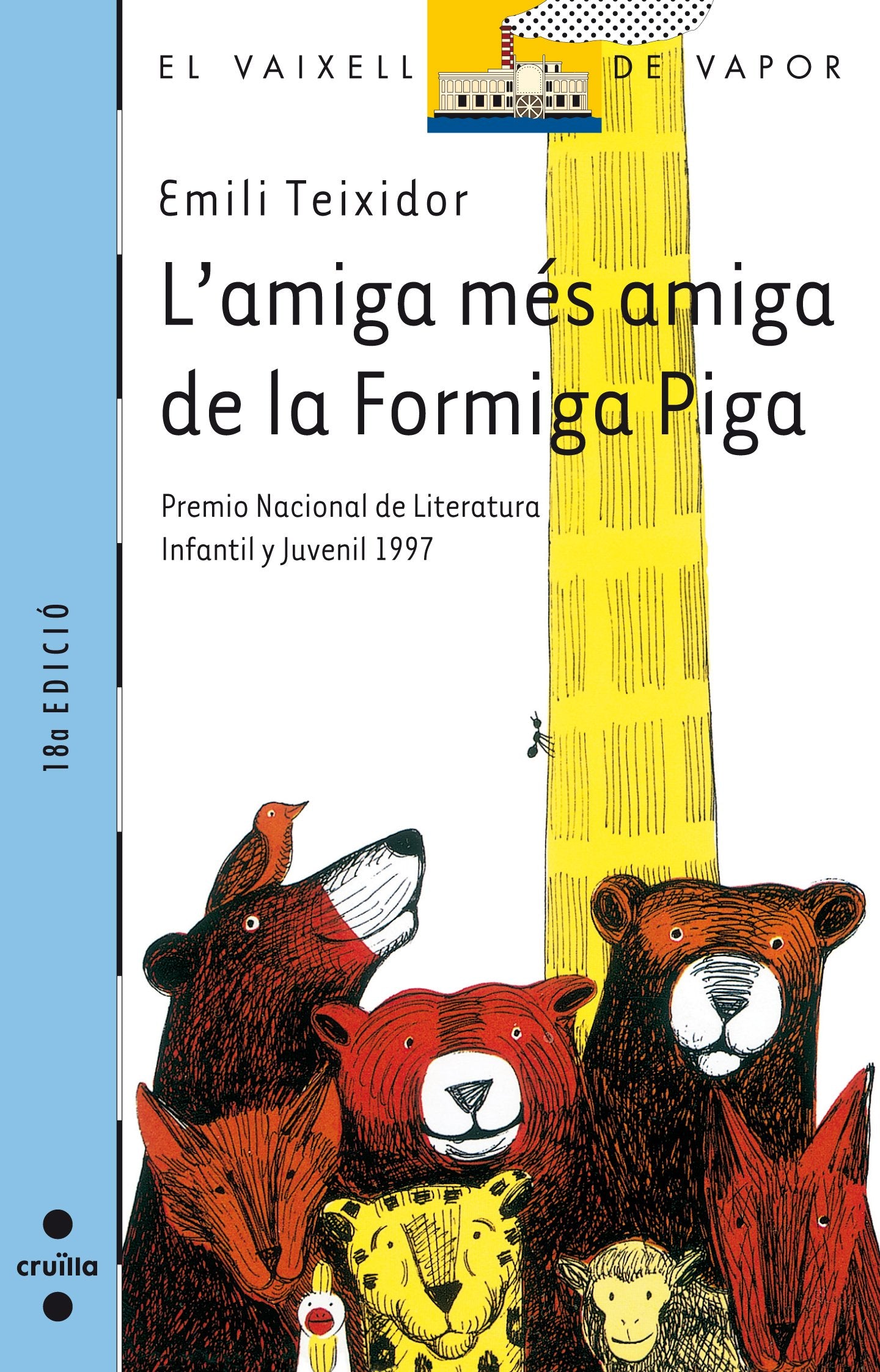 l'amiga més amiga de la formiga piga: 65 (el barco de vapor azul)