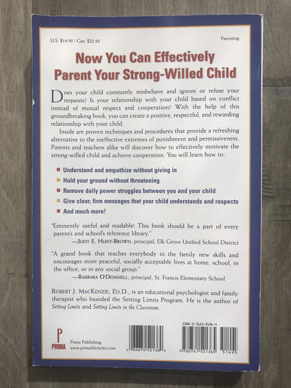 Setting Limits with Your Strong-Willed Child (Setting Limits Series)