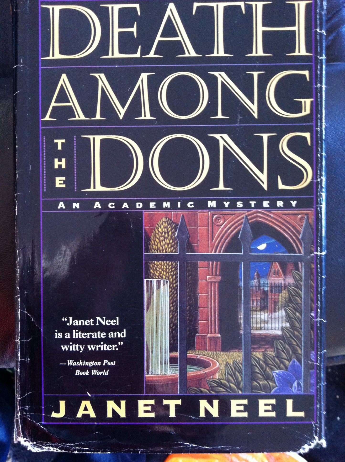 death among the dons (g k hall large print book series)