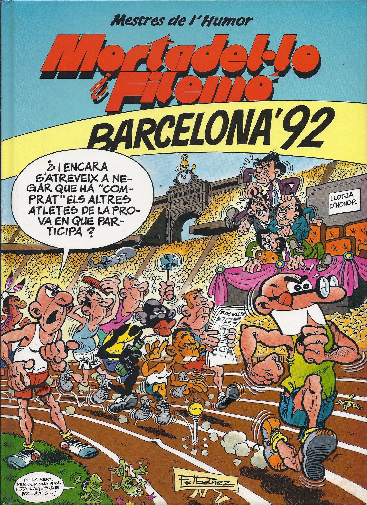 mortadelo y filemón. barcelona 92
